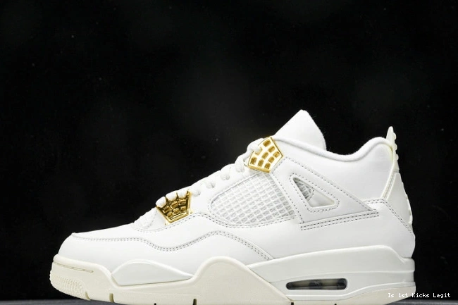 Retro AQ9129-170 Metallic 4 Jordan Gold 0812